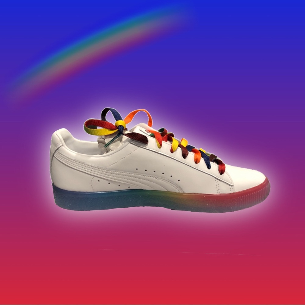Puma Clyde NYC Rainbow